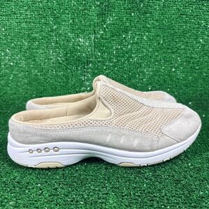 Easy Spirit Settime-KO Women’s 7.5 Beige Comfort Slip-On Shoes